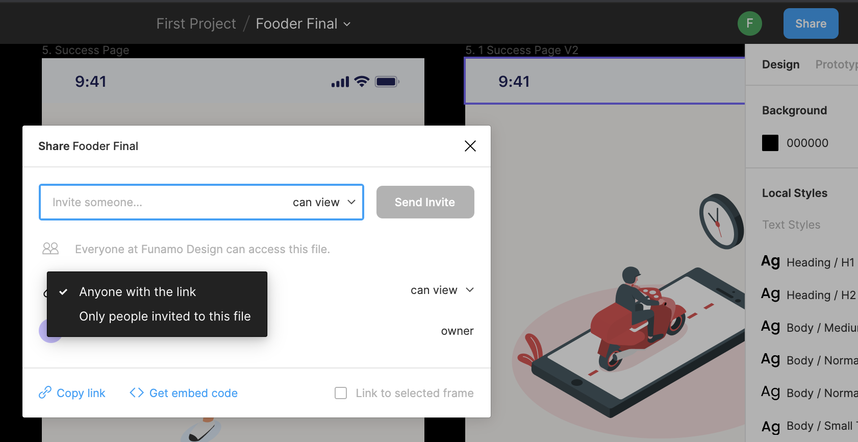 Integration setup