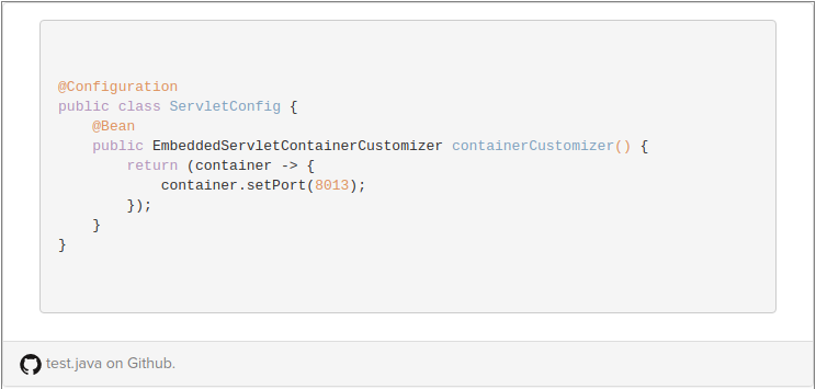 Integration setup